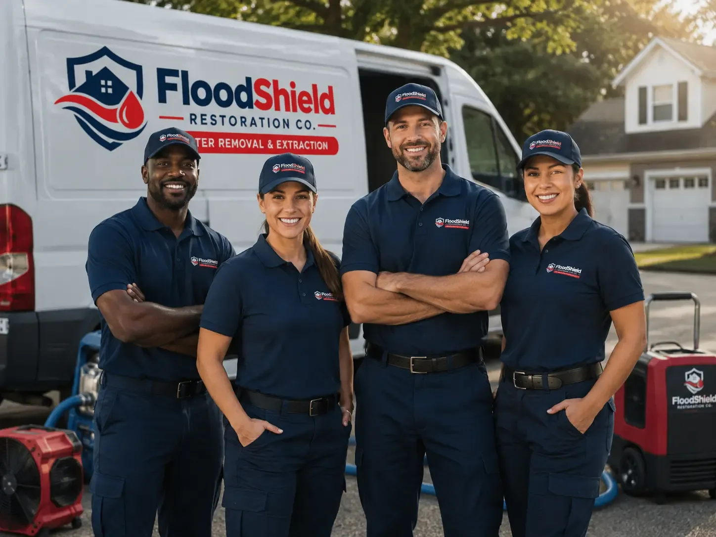 Flood Damage Restoration company in Harrellsville, NC